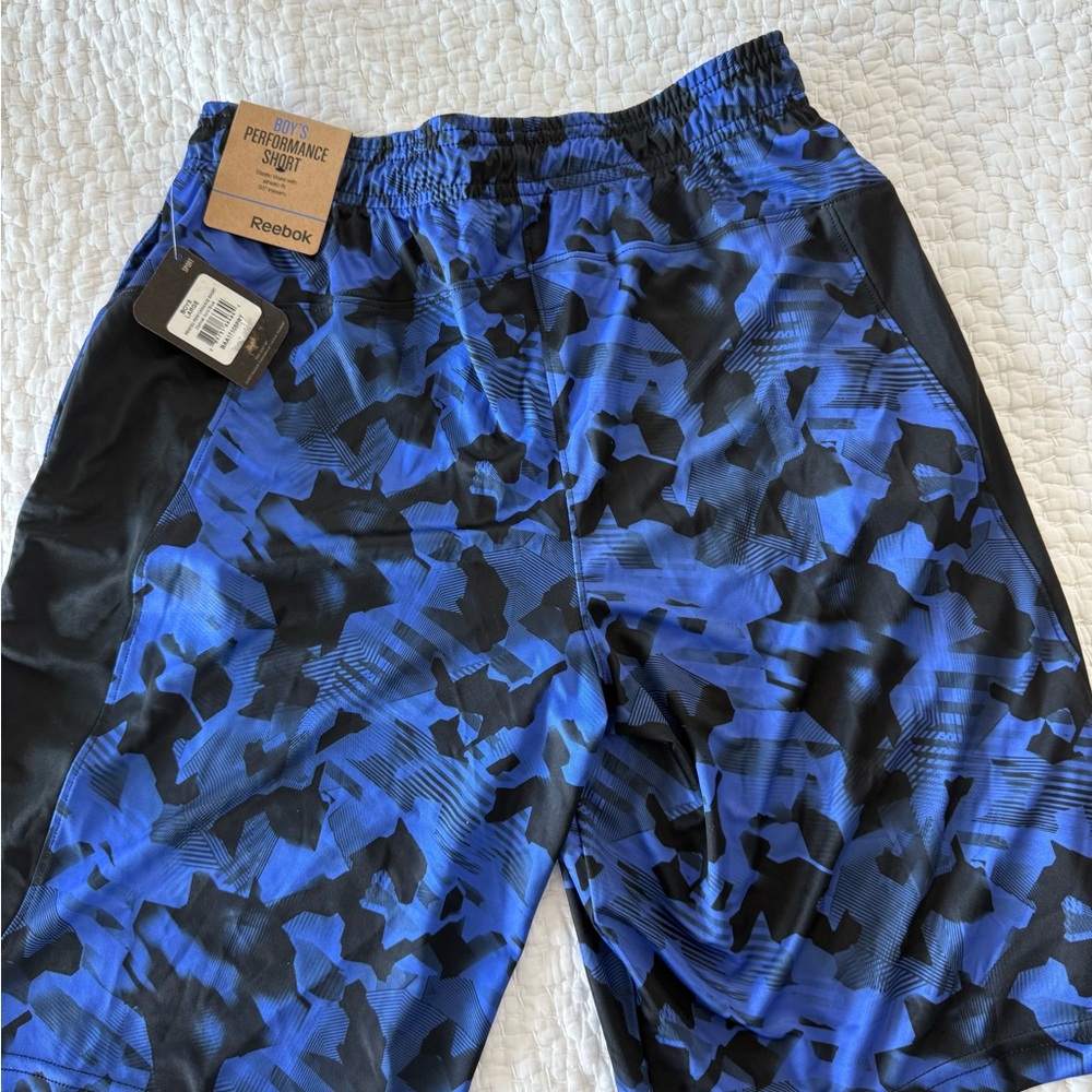 Reebok Boy's Blue Athletic Shorts